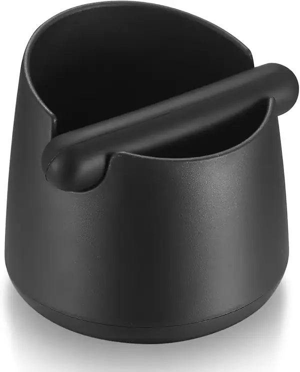 Kaffe Knock Box - Beholder for Espressogrunn med Metallisk Knock Bar (FMY)