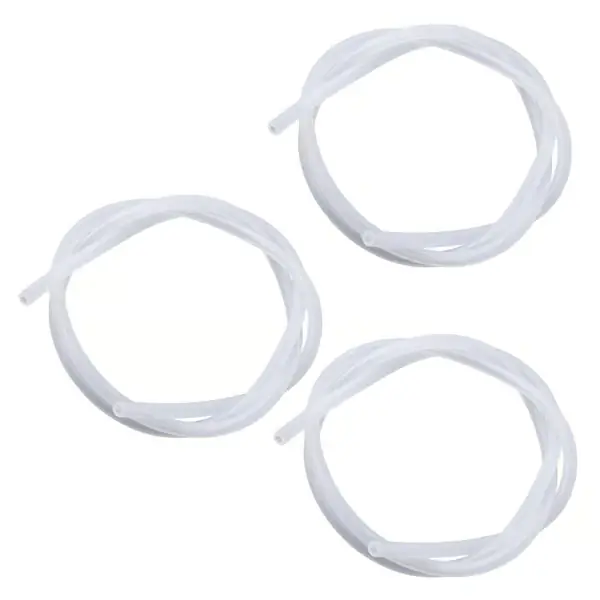 Klar Fleksibel Silikonslange For Kaffemaskin Melkeskummer Vannkjølere Varmebestandig Matkvalitetsslange Tåler 3X6MM 3X6MM