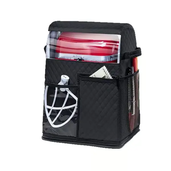 Støvtrekk til kjøkkenmaskin for kjøkken- og bakebruk Black Stand Mixer Bag Large