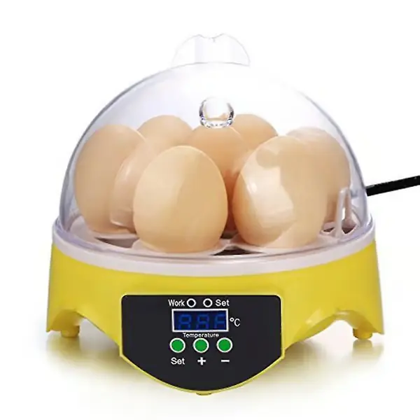 7 Egg Digital Egg Inkubator Automatisk Inkubator for Kylling, And og Andre Fugler