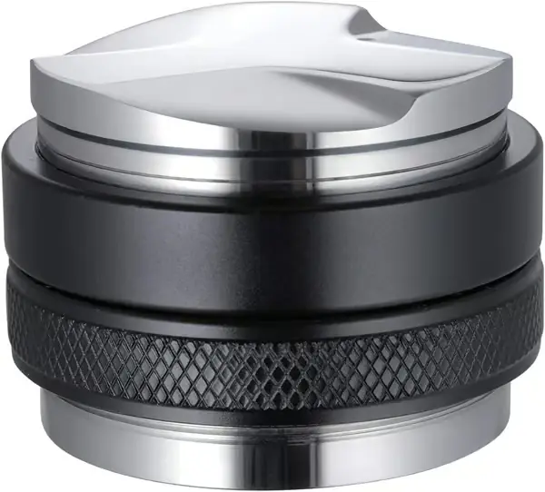 53mm kaffedispenser og tamper, dobbeltsidig kaffenivåler, passer til 54mm, justerbar dybde - Profesjonell espressomanuell tamper