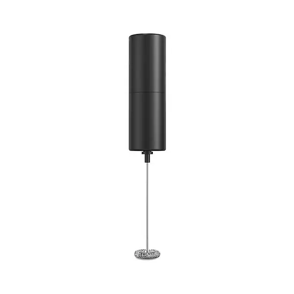 Håndholdt svart, batteridrevet drikkeblander, mini kaffeblander for latte, cappuccino, matcha