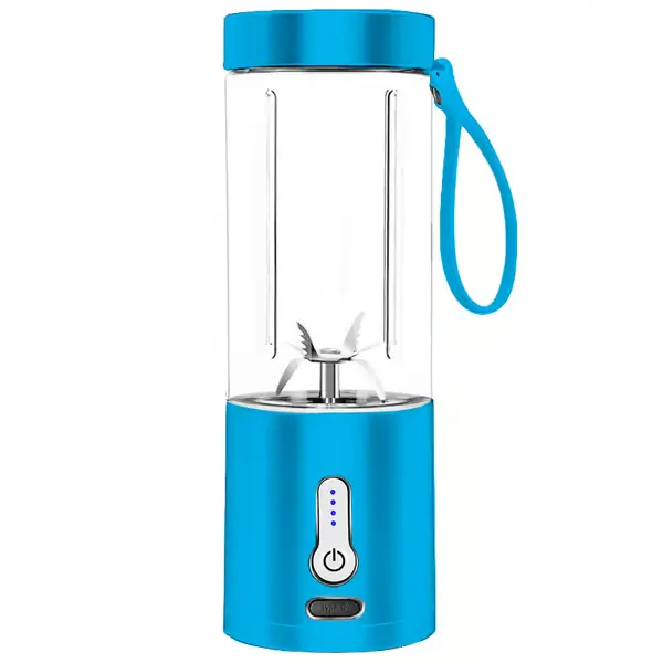 Bærbar Mini Blender, USB-lading, 530 ml kapasitet Blue