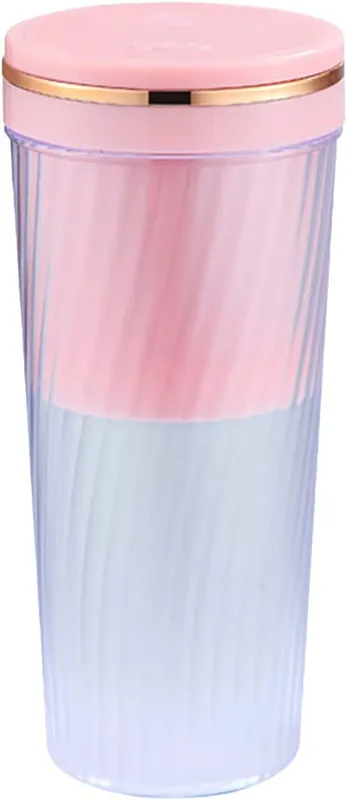 1 stk (Rosa) Bærbar Personlig Blender Størrelse Blender Liten Enkelt