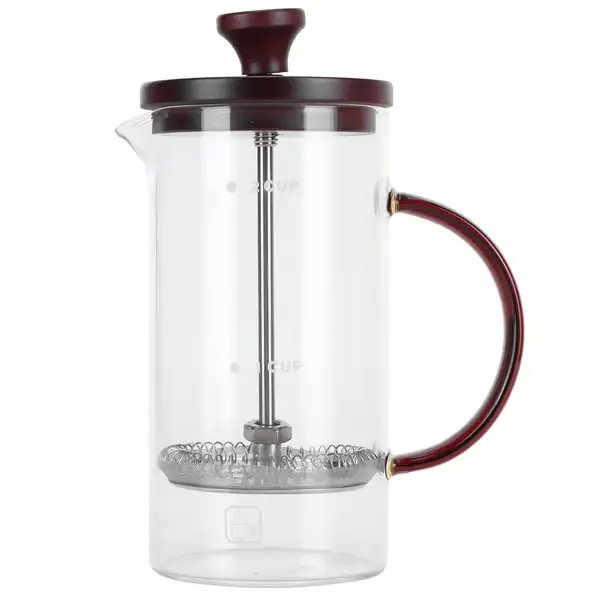 Kaffepressekanne 400 ml høyt borosilikatglass kaffetrakter vannkoker