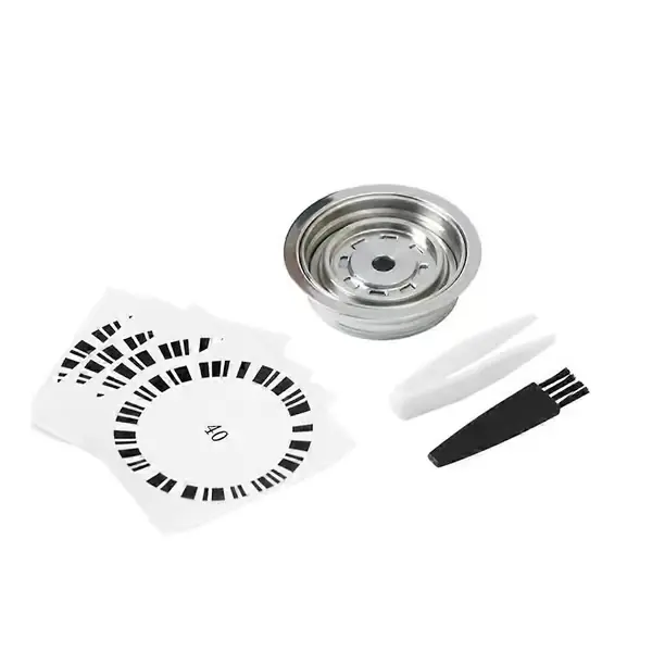 Gjenbrukbar kapseladapter 40ml for Vertuoline Vertuo Next Pop-maskin Kompatibel for Nespresso-kaffe