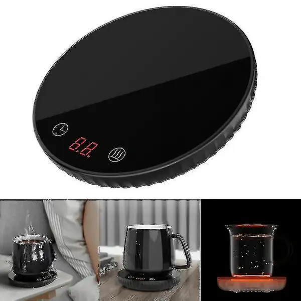 Elektrisk kaffe melk drikke te varmeplate kopp krusvarmer med timerinnstilling TY