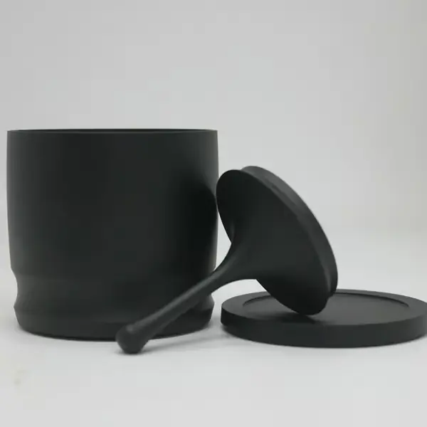 Kaffe-doseringsringer i aluminiumslegering, 58 mm tamper, kaffedoseringskopp, espressodoseringskopp, kaffepulvervelger, forhindrer pulveravfall