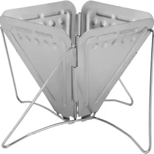 Camping Kaffeefilter, Gjenbrukbar Bærbar Foldbar Kaffeefilterholder