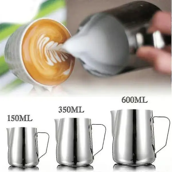 Mote Melkeskummer i Rustfritt Stål Melkekanner 150-600ml Ns2 600ml