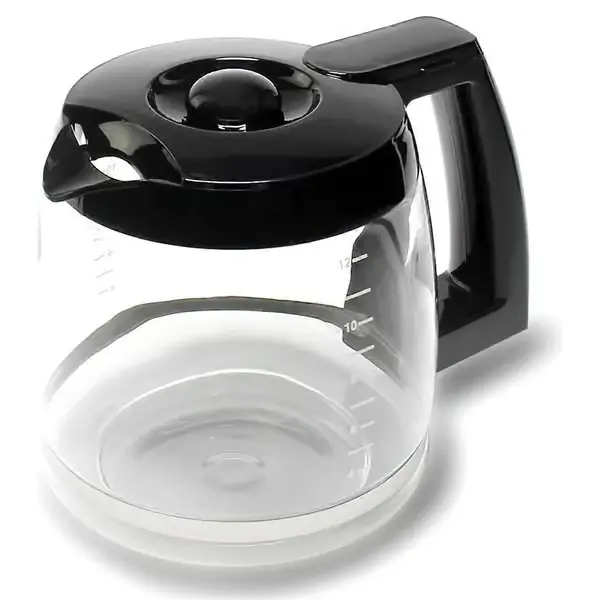 14-kopps erstatningskaraffel kompatibel med Cuisinart kaffetraktermodeller DCC-3200, DCC-3200P1, DCC-22 Black