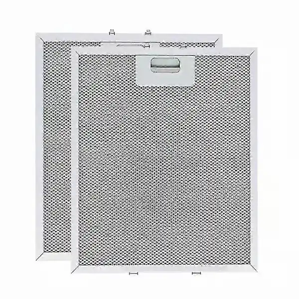 2-pakning 12x10,5 tommer aluminiumsfilter for kjøkkenvifte, erstatning for ventilasjonssystemer