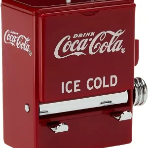 Coca-Cola salgsautomat tannpirkerdispenser liten_Spesielle gaver