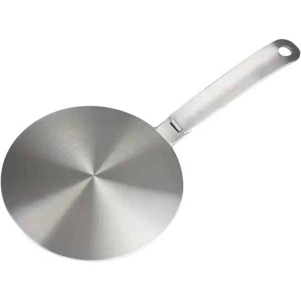24 cm induksjonsplatetoppadapter for Moka kaffetraktere og kjøkkenutstyr, avtakbart håndtak