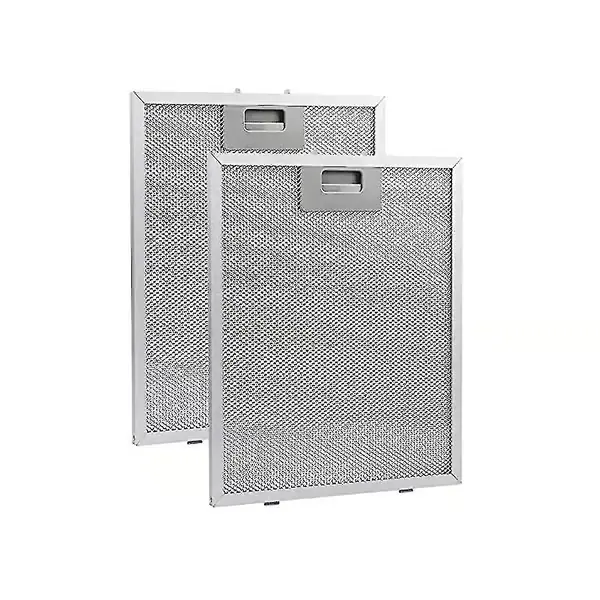 2 stk. Filter for kjøkkenvifte Fettfilter for kjøkkenventilator Kjøkkenavtrekksventilasjon Aluminium Aspirator Filter Mesh As Shown