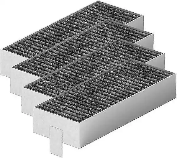 4 stk. aktivkullfilter for kjøkkenhette Siemens Hz9vrcr0 17004796 / Bosch Hez9vrcr0 17004805 / Neff Z821vr0 17004806, Gaggenau CA282111