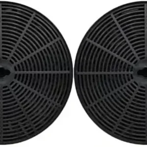 2-pakning kullfiltre for kjøkkenvifter for resirkulerende ventilasjon