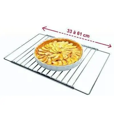Universelt ovnsgitter, uttrekkbart fra 33 til 61 cm-XF17-