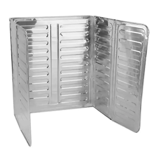 Sprutbeskyttelse for komfyr - 2-pakning med aluminium