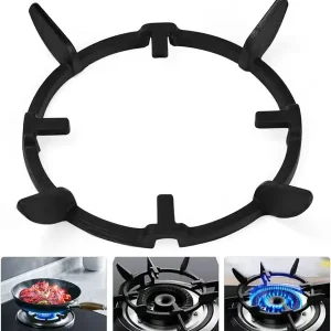 Wok Ring, Universell Komfyrrist Panneholder Komfyr, Trivet Sklisikker Kokeplate, for Kjøkken Wok Gasskomfyr, 17cm Diameter
