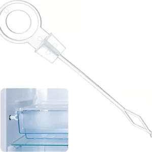 Universal kjøleskapsplunger Kjøleskap Fryser Avløpshull Kjøleskap Plastplunger Hvit Liten Plunger, 10 stk