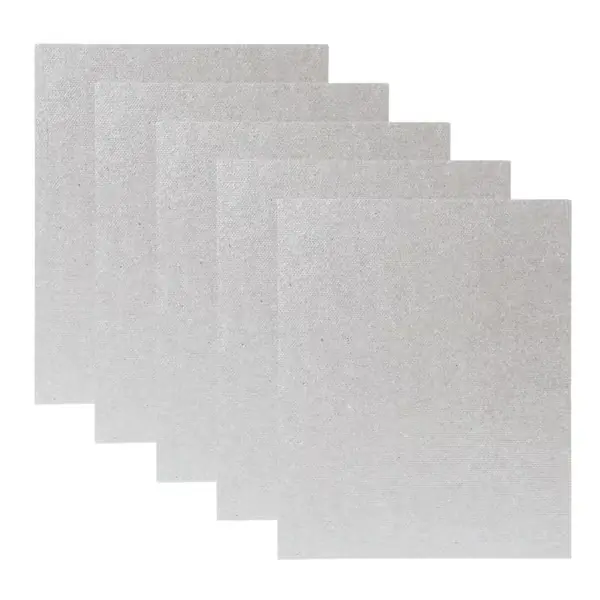 5 stk. glimmerplateark mikrobølgeovn erstatningsdel 120x150mm universell for Midea