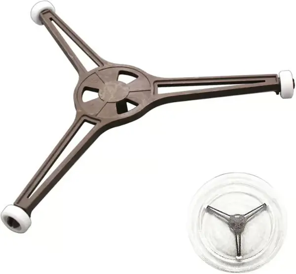 Mikrobølgeovn Roterende Kryss Turntable, Universal Mikrobølgeovn Turntable Stativ (24 Cm)