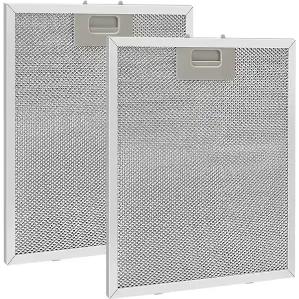 320x260mm Metallfettfilter – Slitesterk aluminium – 5-lags filtrering – Tilbehør til kjøkkenvifte