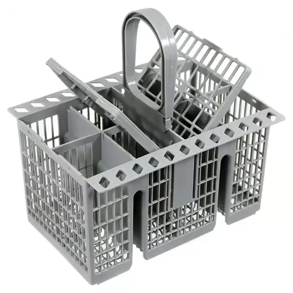 Universell bestikkurv for oppvaskmaskin - 12x21x16cm Kurv