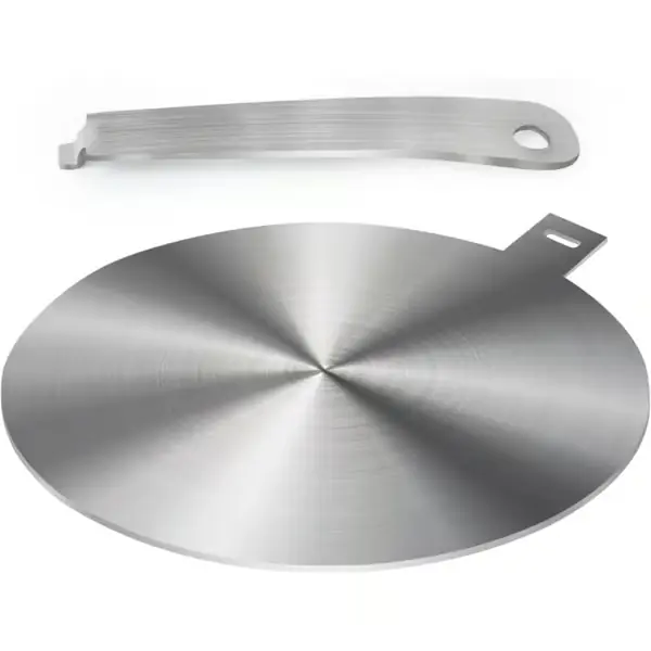Induksjonsadapter, induksjonstopp konverteringsskive, varmespredningsplate, med avtakbart håndtak og base (24 cm)-FA-