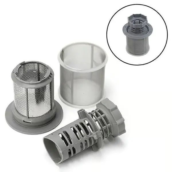 Sett med 3 mikrofiltre, filter for spillvann, for oppvaskmaskin Bosch BSH Siemens Neff 427903 00427903 Bosch BSH Siemens Neff
