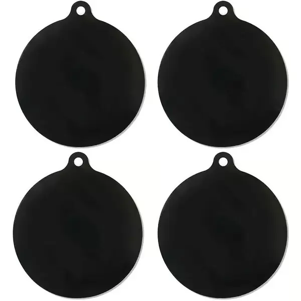 Elektrisk induksjonstopp beskyttelsesmatte, 4-pakning, sklisikker matte, silikon kokeplate