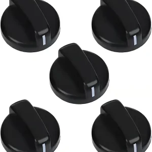 6 stk Universelle Kontrollknapper, Komfyrknapper, Gasskomfyrknapper, Gasskomfyrknapper, Gasskomfyr-Reservedeler