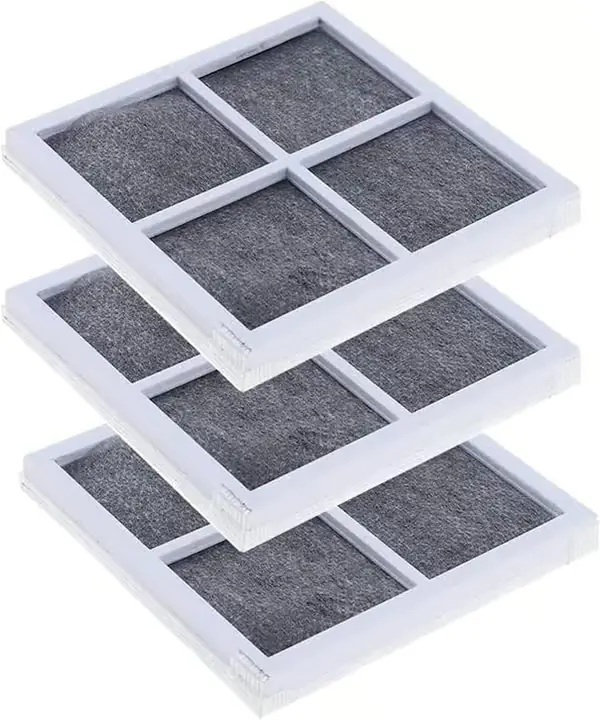 Luftfilter for LG Pure n Fresh kjøleskap, 3 stk. erstatningsfilter for frisk luft, for LG kjøleskap/kjøleskap/luftrenser LT120F, LFX31925SW,