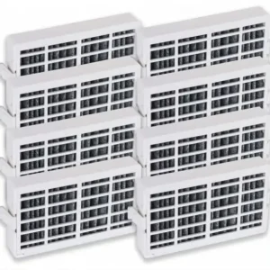 Pakke med 8 Whirlpool kjøleskapsluktfilter Whirlpool-W10311524 RAF1180, Aktivt kullfilter egnet for Whirlpool-W10311524 RAF1180
