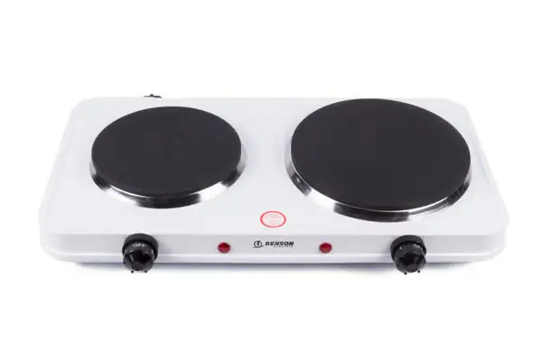 Dubbel kokplatta 1000/1500W