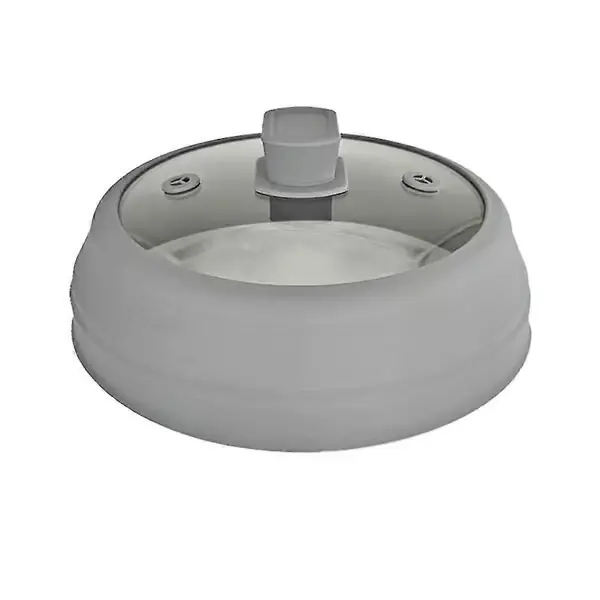 Mikrobølgeovn Sprutbeskyttelse Glass Mikrobølgeovndeksel For Mat Sammenleggbart Mikrobølgeovn Tallerken Deksel 10.6tommer/27cm