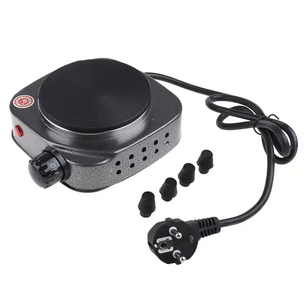 Mini Elektrisk Komfyr Kaffevarmer Plate 500W Multifunksjonelt Hjemmeapparatsett