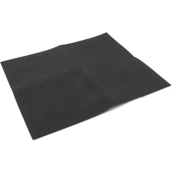 Universelt aktivert karbonfilter for kjøkkenhetter - 50x40cm, svart
