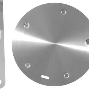 Induksjonsplateadapter, Induksjonskomfyr Grytekonverteringsskive, Avtakbart Varmespredningshåndtak for Hjemmebrukere, 20*20cm, Sølv, Rustfritt Stål