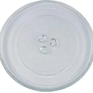 Universell Mikrobølgeovn Dreietallerken Glassplate Med 3 Fester, 245 Mm[D]