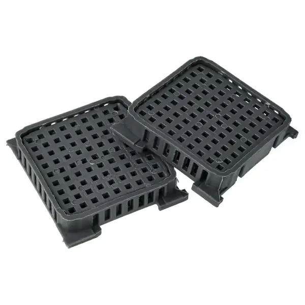 2x Filter Erstatning for Liebherr 7440021, 9096989, 9882429, 9882460, 988246000 for kjøleskap - Aktivt kullfilter grau