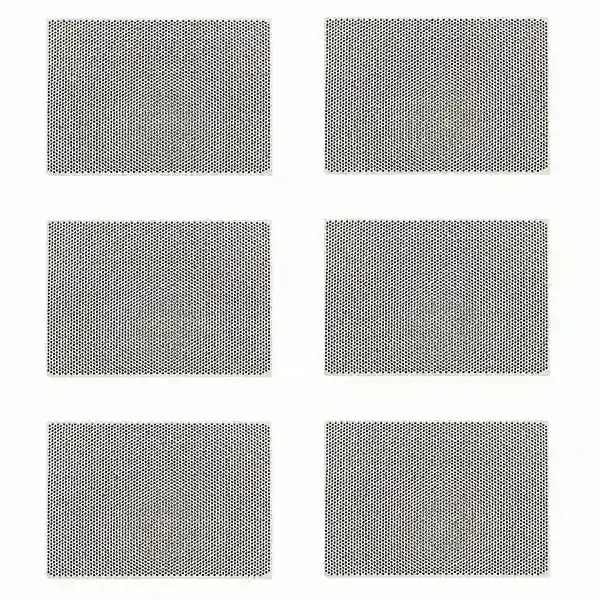 6x Keramisk Honeycomb Loddebrett Varme For Gasskomfyrhode 135x95x13mm Ny