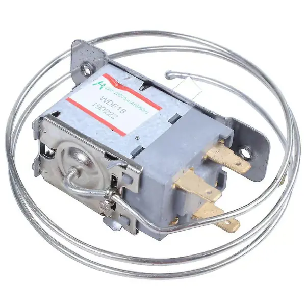 Kjøleskapstermostat AC 220V-250V Volt 5(4)A 3-polet 5.8mm Dia Sjakt