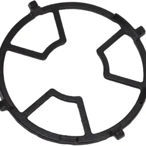 Metallgrytestøtte for gasskomfyr, flammereduserer, varmespreder, kaffetrakteradapter, koketopp
