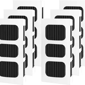 Pakke med 6 filtre kompatible med Frigidaire Pure Air Ultra, Paultra2 Frigidaire Pureair Ultra II luftfilter, 242047805, 5303918847, Eap12364179