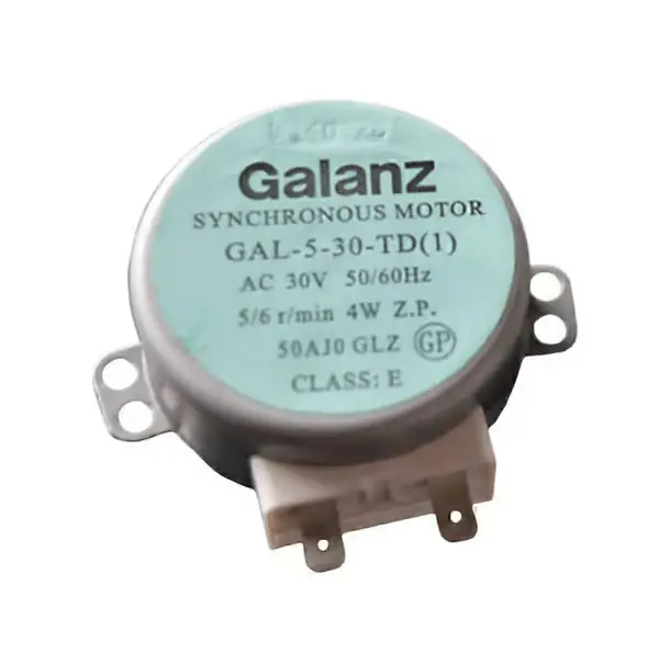 Mikrobølgeovn platespillermotor synkronmotor GAL-5-30-TD 30V 4W for GALANZ mikrobølgeovntilbehør 1 STK