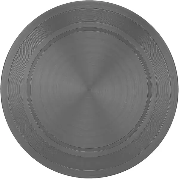 Varmespreder for gasskomfyr, 20 cm x 4 mm rund aluminiumssprederplate, rask tinebrett