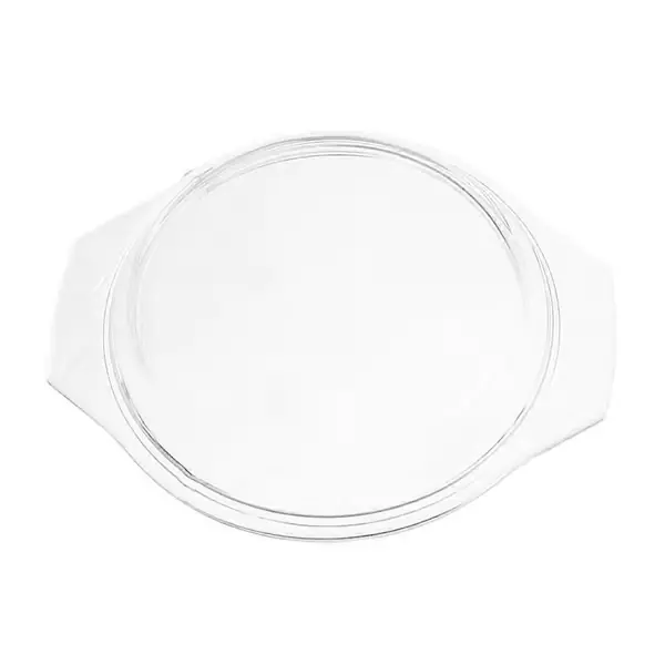 Anti-sprut glasslokk for mikrobølgeovn, bolle, dampkoker og bakeform, klar mikrobølgeovndeksel, mikrobølgesprutdeksel, klart mikrobølgeovndeksel fo...