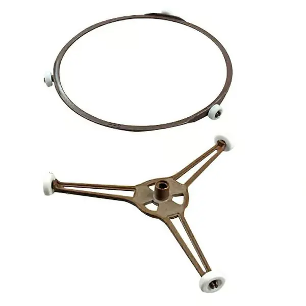 Mikrobølgeovn Roterende Ring Mikrobølgeovn Dreiebord Brett Rulle Støtte Hjul Ring Mikrobølgeovn Matlaging Multi 17.80X17.80X1.50CM Roterende Mat St...
